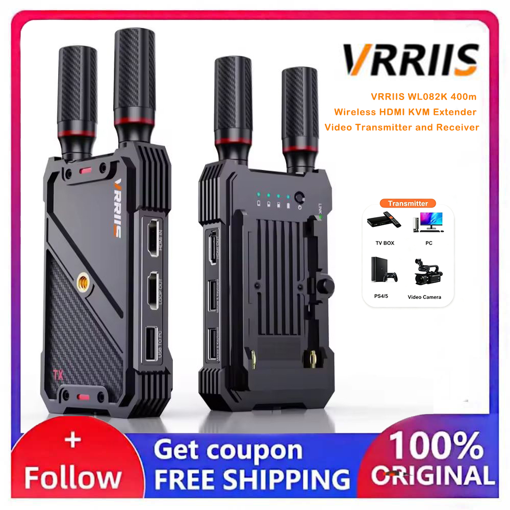 Laptop External Accessories - VRRIIS WL082K Estensore Video HDMI KVM