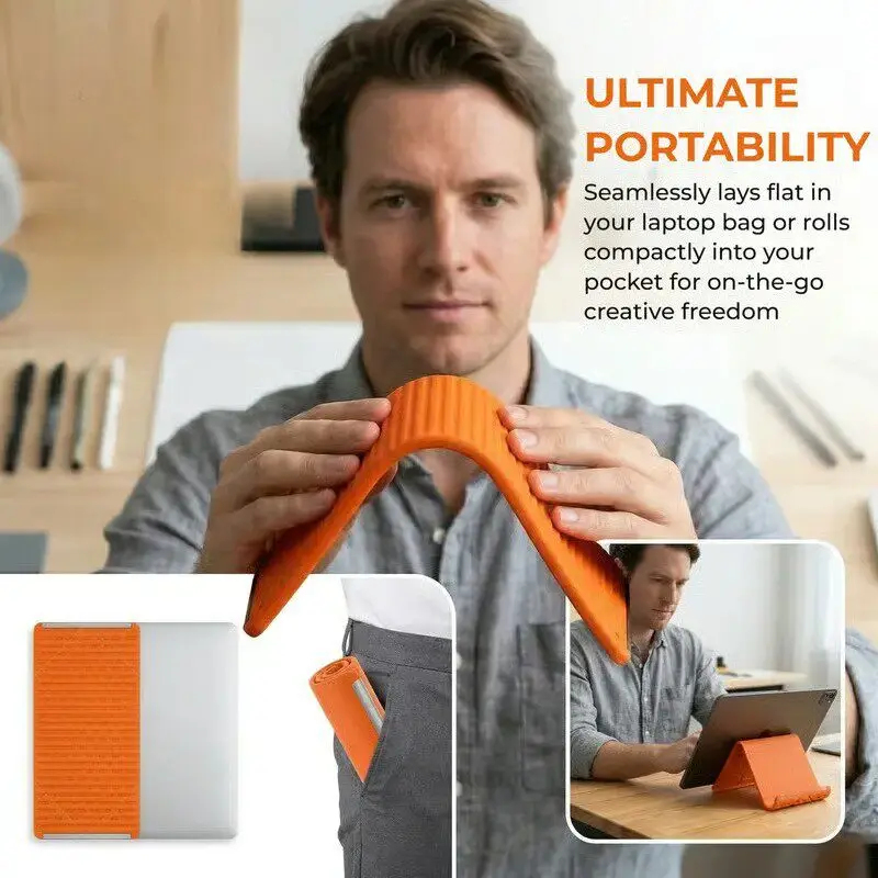 Supporto Pieghevole in Silicon - Laptop Accessories Holder recensione e prezzo