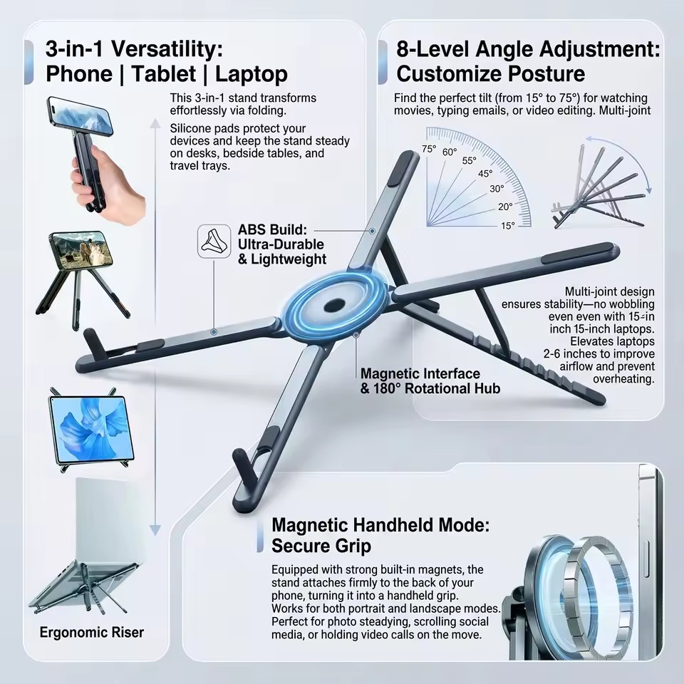 Supporto Magnetico Portatile p - Laptop Accessories Holder recensione e prezzo