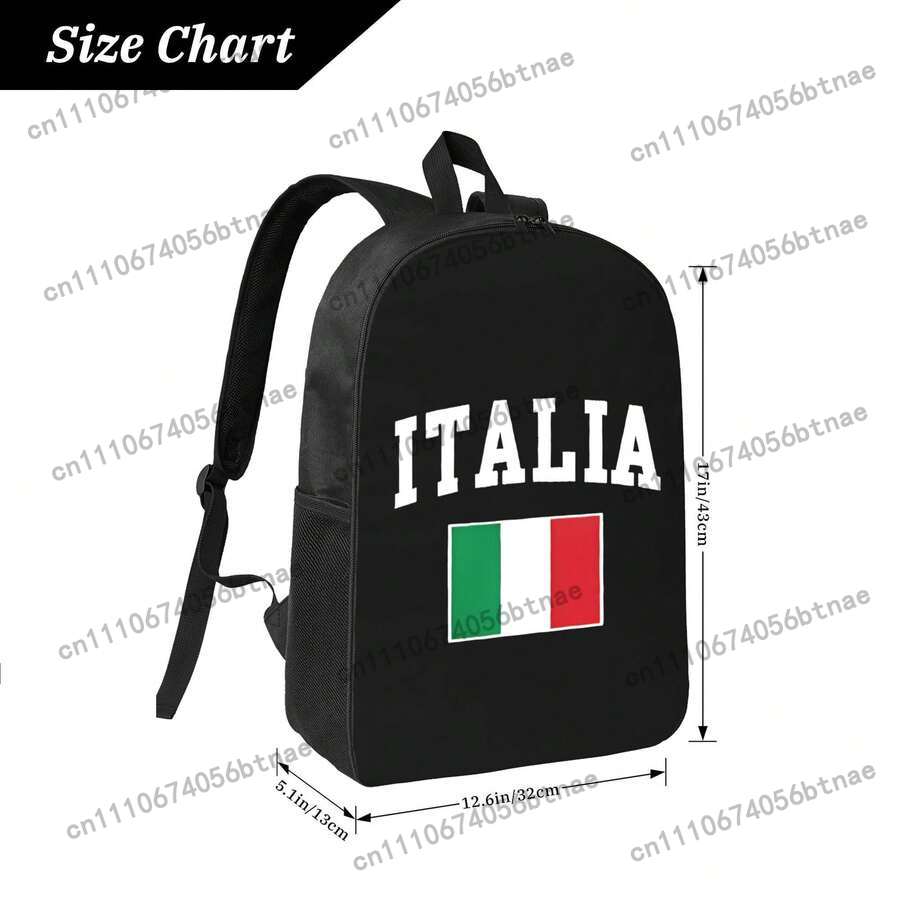 Zaino con bandiera italiana, z - Laptop Bag Waterproof recensione e prezzo