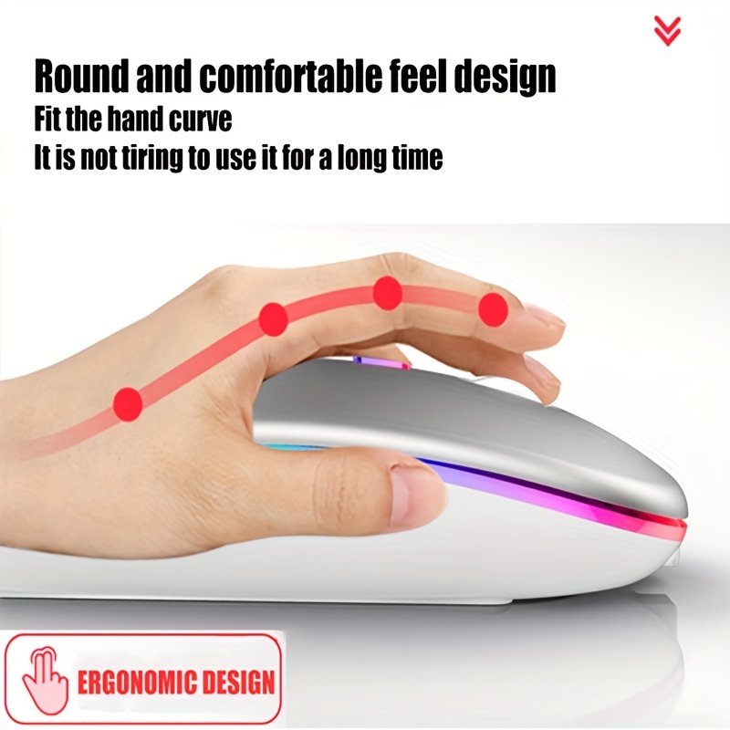 Mouse wireless RGB ricaricabil - Laptop External Accessories recensione e prezzo