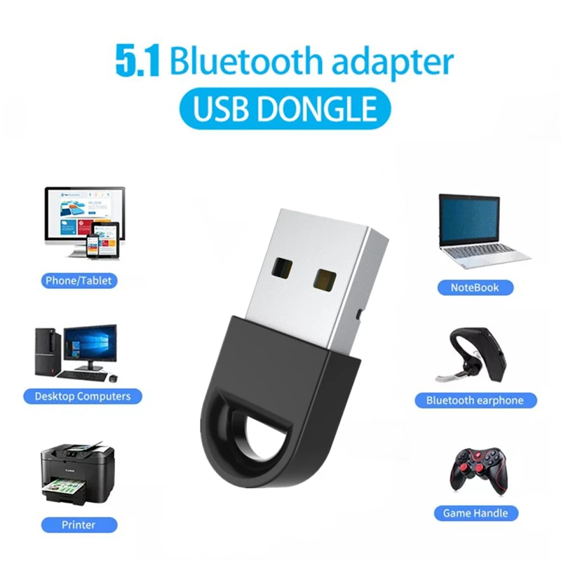 Adattatore USB Bluetooth 5.1 A - Laptop External Accessories recensione e prezzo
